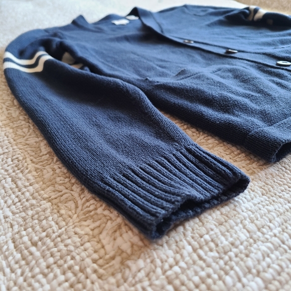 Levi's Men's Cardigan - Small - Navy Blue - Button Down Sweater - Picture 4 of 13